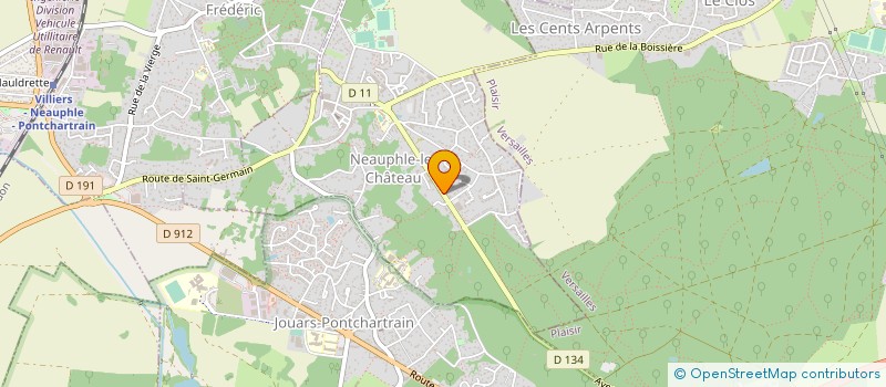 localisation de l'entreprise ELA CHERRY  NEAUPHLE-LE-CHATEAU