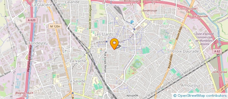 localisation de l'entreprise ELA DEUWILLE à TOULOUSE