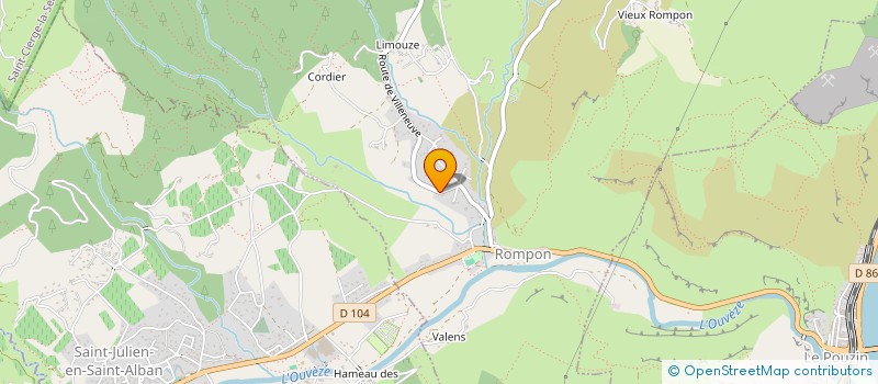 localisation de l'entreprise ELA DINU  ROMPON