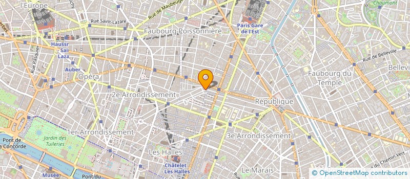 localisation de l'entreprise ELA DISTRIBUTION à PARIS