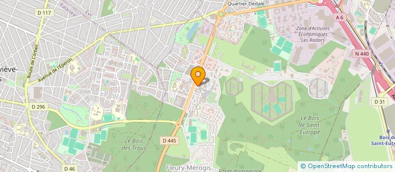 localisation de l'entreprise ELA FOOD  FLEURY-MEROGIS