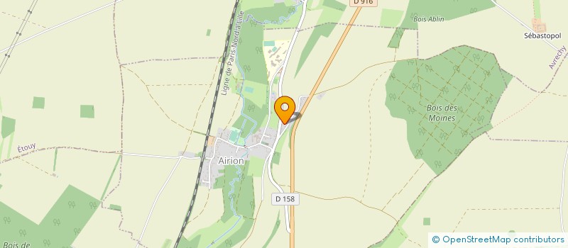 localisation de l'entreprise ELA IMMOBILIER  BREUIL LE SEC