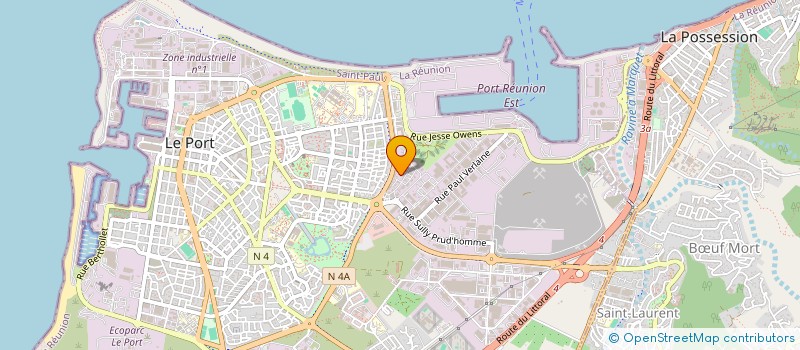 localisation de l'entreprise ELA INVESTISSEMENT à LE PORT