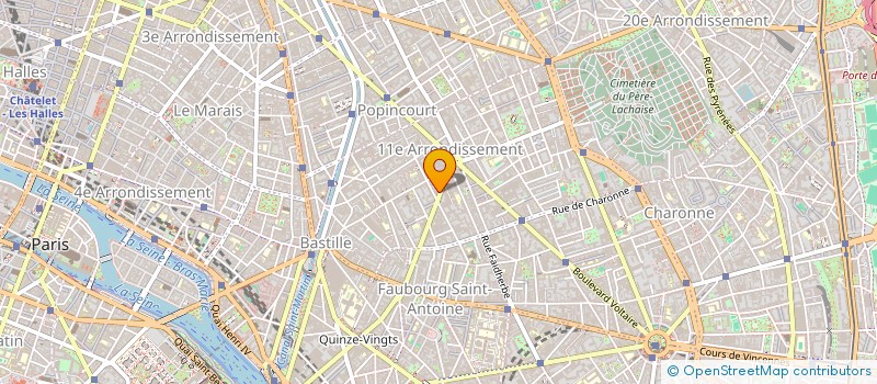 localisation de l'entreprise ELA LIFE  PARIS