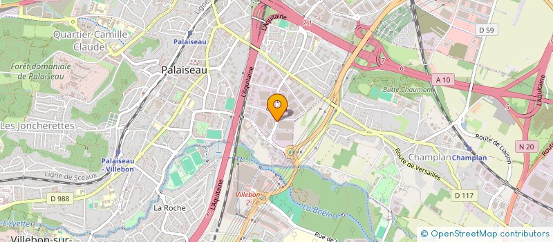 localisation de l'entreprise ELA PRO SERVICES à PALAISEAU