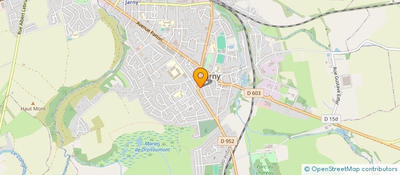 localisation de l'entreprise ELA SAS  JARNY