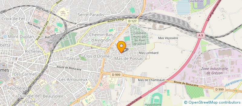 localisation de l'entreprise ELA SOLAIRE  NIMES