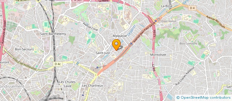 localisation de l'entreprise ELA SOLUTIONS à MARSEILLE