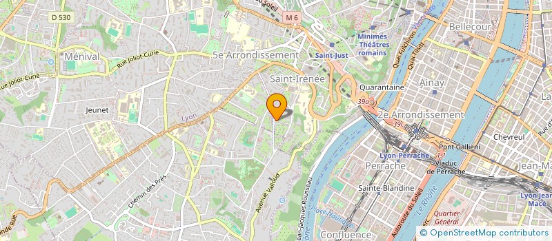 localisation de l'entreprise ELAA CONSEIL à LYON
