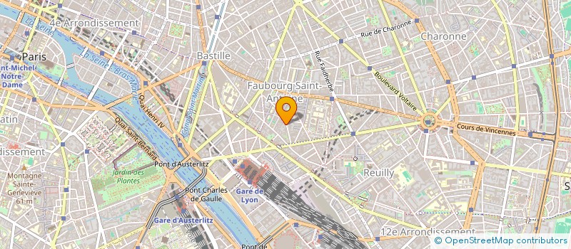 localisation de l'entreprise ELAATILLAH à PARIS