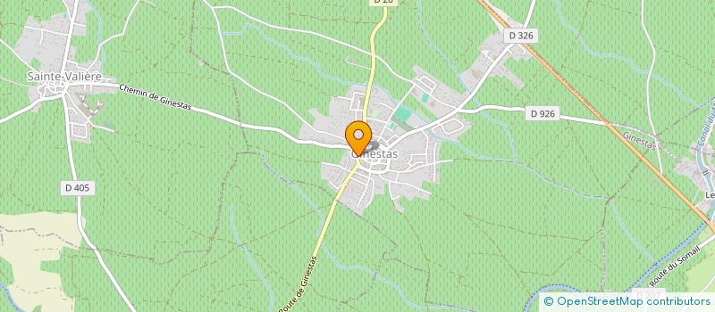 localisation de l'entreprise ELAB  GINESTAS