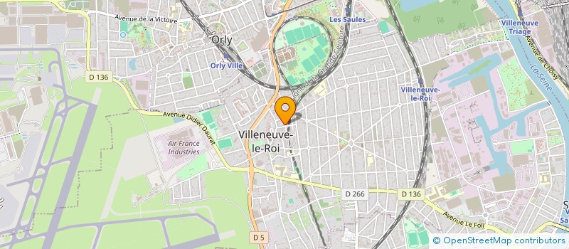 localisation de l'entreprise ELAB FINANCE à VILLENEUVE-LE-ROI