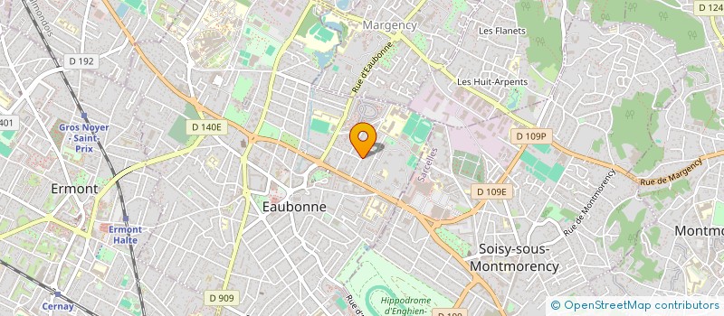 localisation de l'entreprise ELABORATEC à EAUBONNE