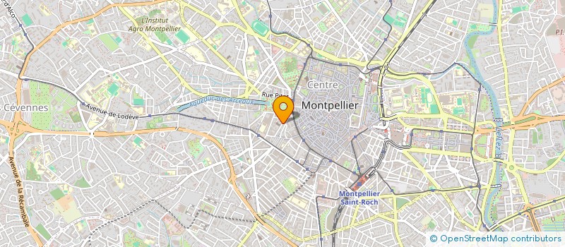 localisation de l'entreprise ELABORATION PROGRAMMES INFORMATIQUES à MONTPELLIER