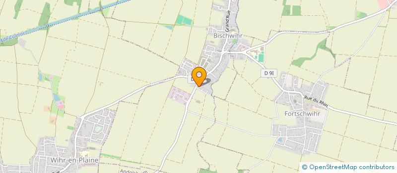 localisation de l'entreprise ELADA  BISCHWIHR