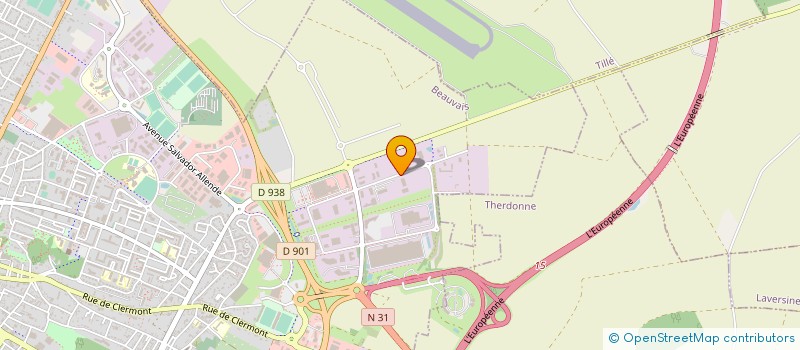 localisation de l'entreprise ELADIS à BEAUVAIS