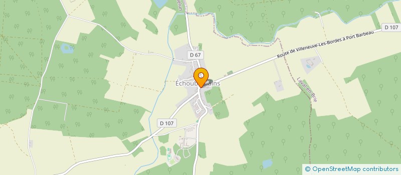 localisation de l'entreprise ELADONI  ECHOUBOULAINS