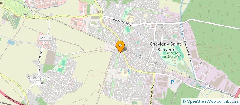 localisation de l'entreprise ELAEC SERVICES  CHEVIGNY-SAINT-SAUVEUR