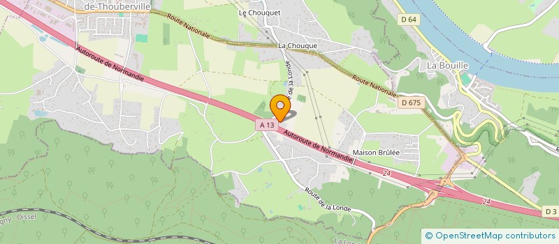 localisation de l'entreprise ELAG EURE ET PAYSAGE à CAUMONT