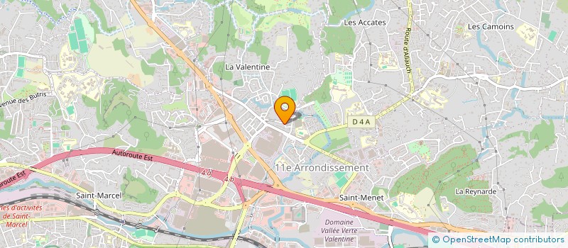 localisation de l'entreprise ELAG JARDIN à MARSEILLE 11EME