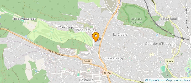 localisation de l'entreprise ELAGAGE ET JARDIN à NIMES