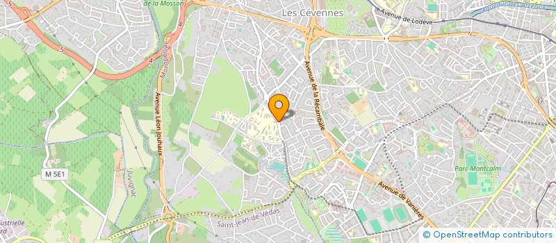 localisation de l'entreprise ELAGAGE SYSTEM VERT à MONTPELLIER