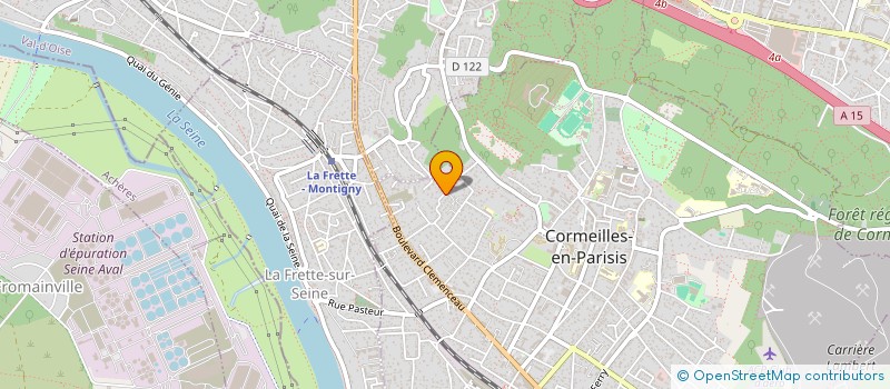 localisation de l'entreprise ELAGONE  CORMEILLES-EN-PARISIS