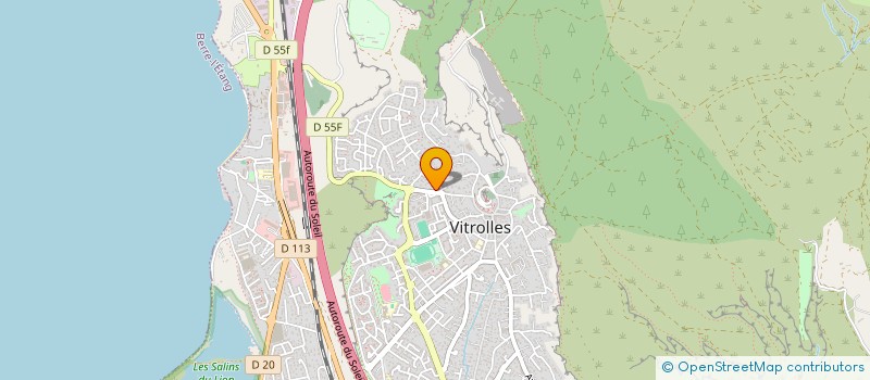 localisation de l'entreprise ELAGUE ANTHO à VITROLLES