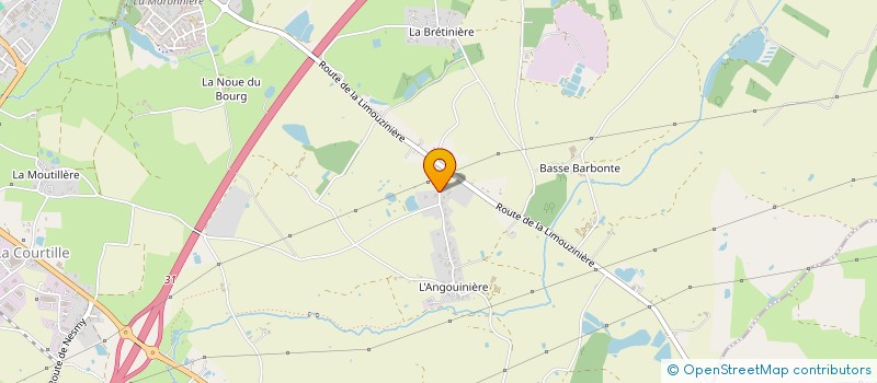 localisation de l'entreprise ELAGUE & COMPAGNIE à ROCHE SUR YON (LA)