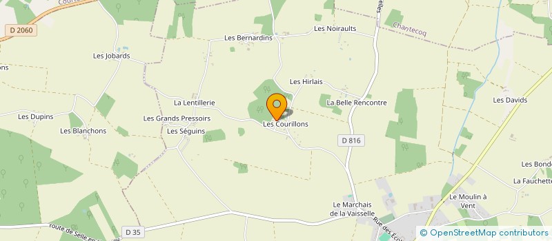 localisation de l'entreprise ELAGUEUR PAYSAGISTE DU GATINAIS à CHUELLES