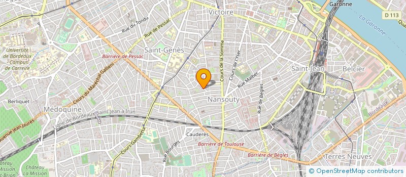 localisation de l'entreprise ELAIA DIAGNOSTICS à BORDEAUX