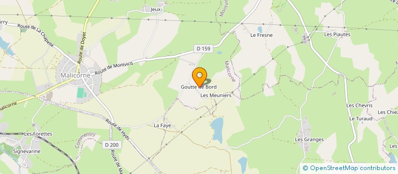 localisation de l'entreprise ELAION  LE ROURET