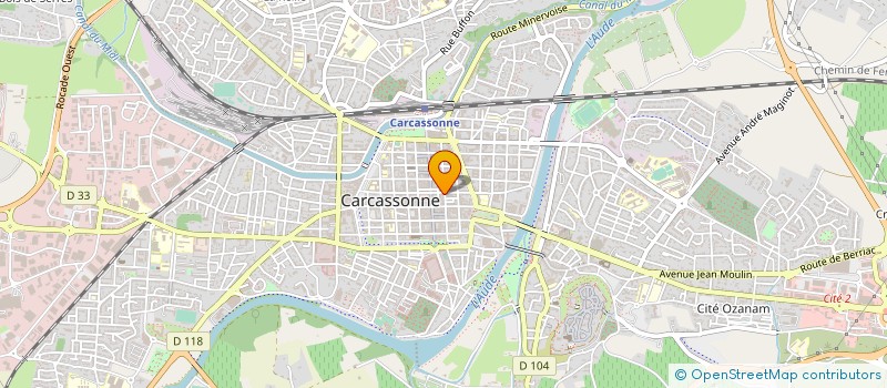 localisation de l'entreprise ELAIR à CARCASSONNE