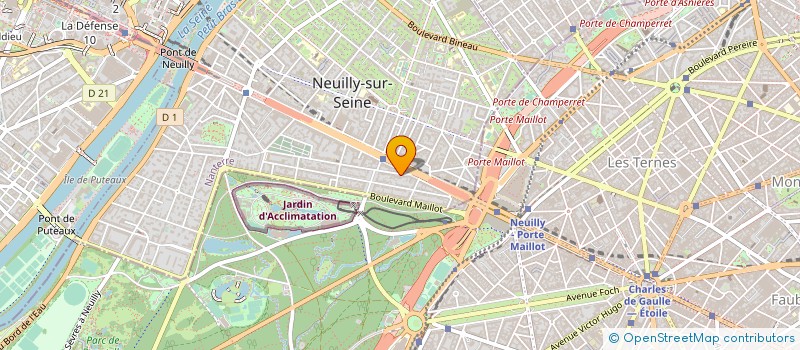 localisation de l'entreprise ELAL à NEUILLY-SUR-SEINE