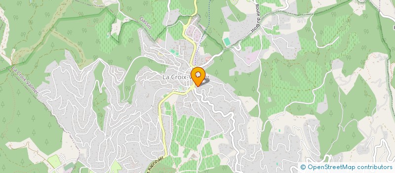 localisation de l'entreprise ELALGAROL à LA CROIX-VALMER