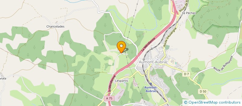 localisation de l'entreprise ELAM ENTREP LOZER APPLIC MECAN à PEYRE EN AUBRAC