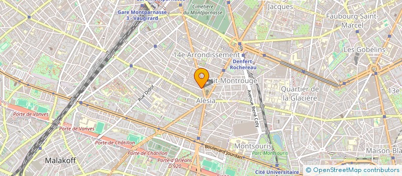 localisation de l'entreprise ELAMILULES  PARIS