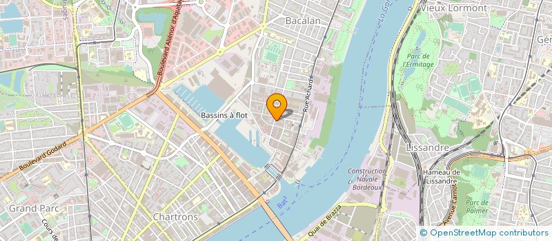 localisation de l'entreprise ELAMO RESTAURATION  BORDEAUX