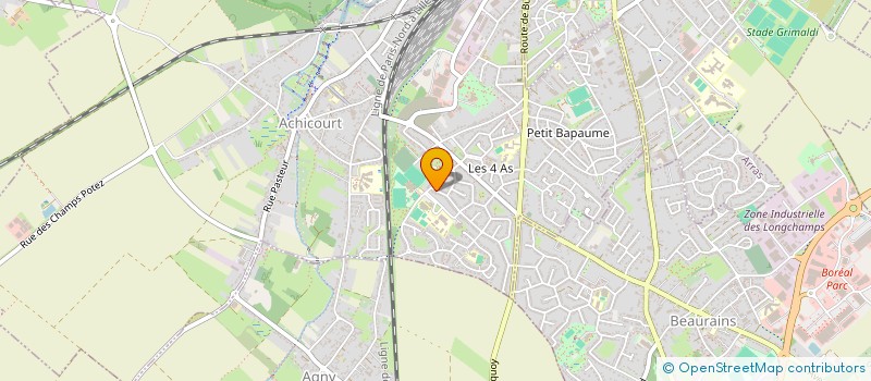 localisation de l'entreprise ELAMY  ACHICOURT