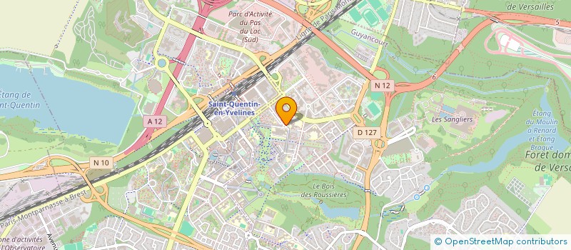 localisation de l'entreprise ELAN 2000  GUYANCOURT