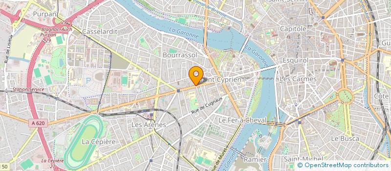 localisation de l'entreprise ELAN à TOULOUSE