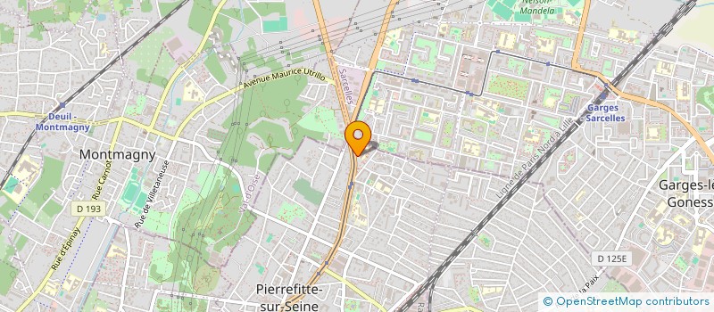 localisation de l'entreprise ELAN à PIERREFITTE-SUR-SEINE