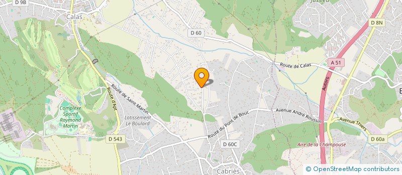 localisation de l'entreprise ELAN  CABRIES