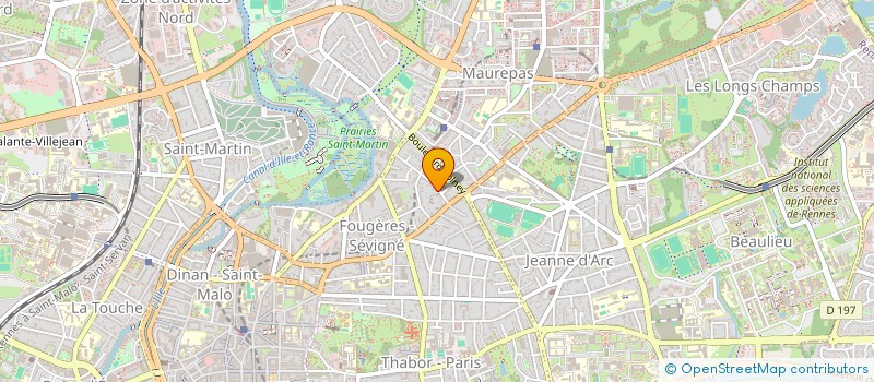 localisation de l'entreprise ELAN  DINARD