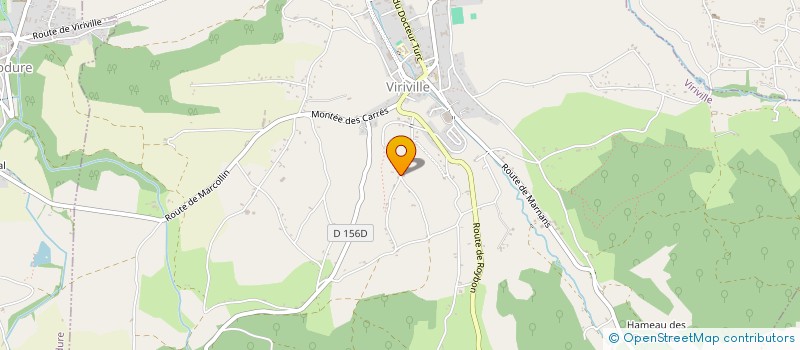 localisation de l'entreprise ELAN  VIRIVILLE