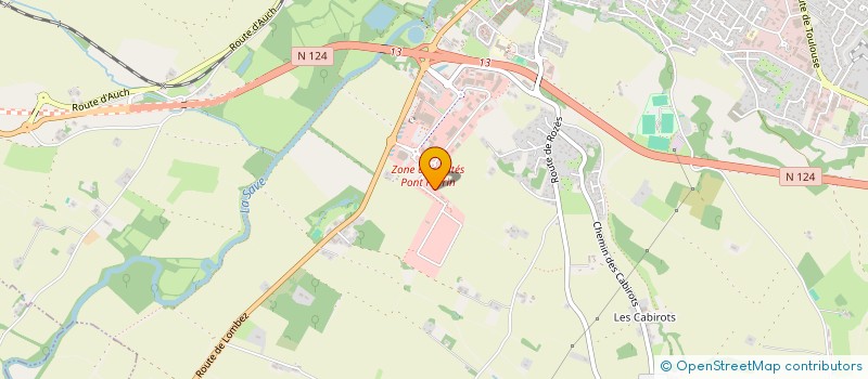 localisation de l'entreprise ELAN  L'ISLE-JOURDAIN