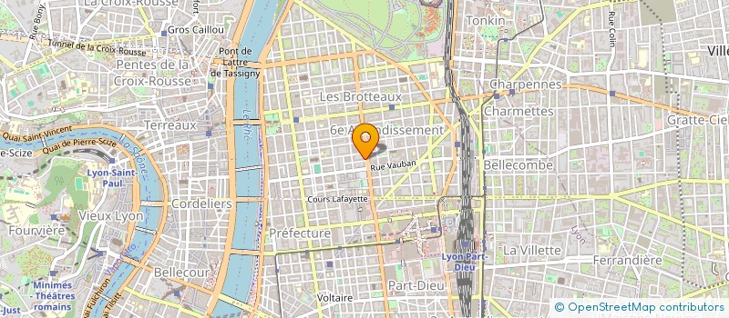 localisation de l'entreprise ELAN AVOCATS - ECONOMIE SOCIALE ET SOLIDAIRE  LYON