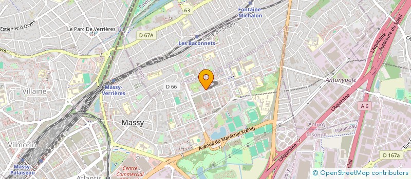 localisation de l'entreprise ELAN CITOYEN à MASSY