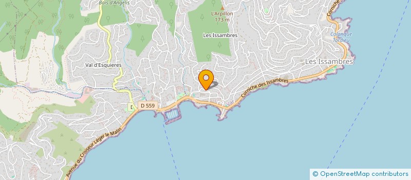 localisation de l'entreprise ELAN-COM  ROQUEBRUNE-SUR-ARGENS