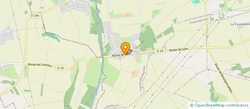 localisation de l'entreprise ELAN DECO  CHAVANOZ